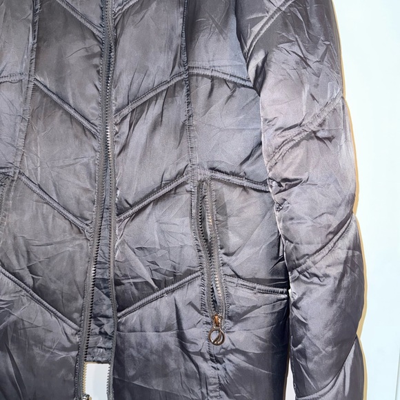 Nautica Women's Gray Puffer Jacket - Picture 2 of 8